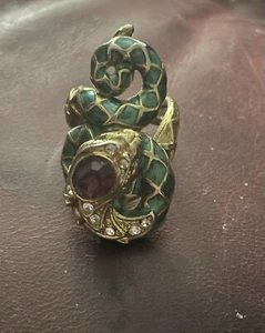 Roberto Cavalli Enamel Ring. - Picture 1 of 1