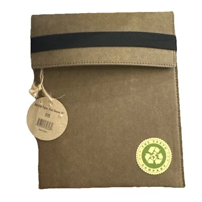 NWT The Earth Company Natural iPad 10in Protective Felt Lined Sleeve For Tablets - Image 1 of 4