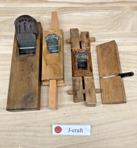 Menge 4 Verschiedene Formen Kannna Hobel Japanisches Handwerkzeug Holz Handwerk/Uchimaru etc. - Bild 1 von 22