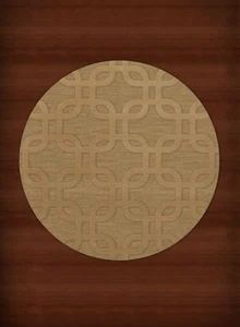 Yellow Rectangles Loops Rounded Squares Transitional Area Rug Geometric DV7 - Picture 1 of 12