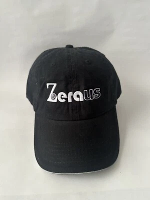 Zeraus Products Inc. Cap Black DAD HAT Globe Adjustable Building Materials - Image 1 of 4