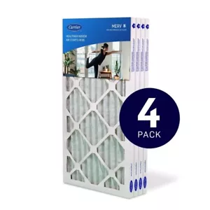 Carrier Merv 8 High Performance Air Filters, 4-Pack 16x20x1 - Picture 1 of 2