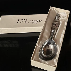 D'Lusso Designs Ice Cream Scoop Glass Swirl Design Handle. Very Pretty New - Picture 1 of 4