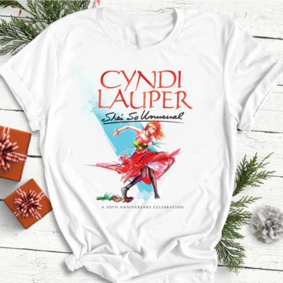 Cyndi Lauper a 30 anniversary She's So Unusual Fun unisex All size shirt E427 - Image 1 of 3