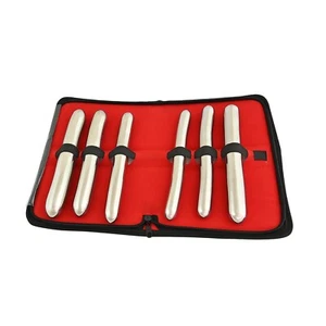 Set 6 Stück Hegar Dilatator Set Gebärmutter Diagnostik Chirurgische Geräusche 19/20-29/30 - Bild 1 von 3