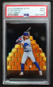 ⚾ BO BICHETTE - 2020 Donruss Optic Fort Knox SSP Case Hit Rookie RC #FN1 - PSA 9 - Picture 1 of 2