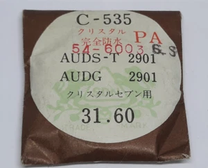 Genuine NOS Citizen 54-6003 Steel Crystal for AUDS-2901 Super Crystal Date - Picture 1 of 2