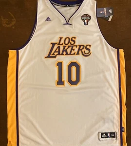 Rare Adidas NBA Los Angeles LA Los Lakers Steve Nash Noche Latina Jersey - Picture 1 of 9