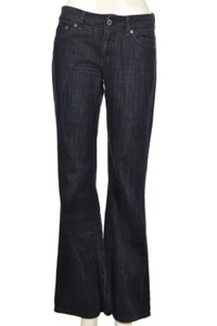 AG Adriano Goldschmied Nicole Womens Jeans Size 27 Blue Flare Cotton Denim Pants - Picture 1 of 4