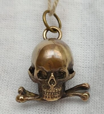 Anhänger Totenkopf   Memento Mori - Bild 1 von 4