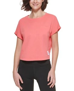 Calvin Klein Performance Women's Bungee-Hem Pocket T-Shirt XXL NEW $40 PF2T3849 - Picture 1 of 3
