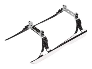 Microheli Aluminum/CarbonFiber Landing Gear "A" Style-OMP Hobby M2V2/EXP/EVO/MK2 - Picture 1 of 2