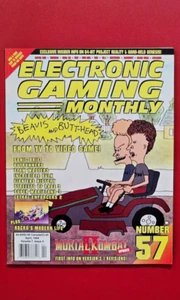 Electronic Gaming Monthly EGM 57 April 1994 Beavis and Butt-Head Mortal Kombat 2 - Picture 1 of 3