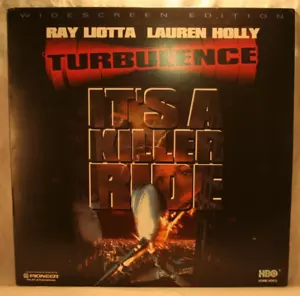 Laserdisc w * Turbulence * AC-3 Ray Liotta Lauren Holly Brendan Gleeson WS - Picture 1 of 3