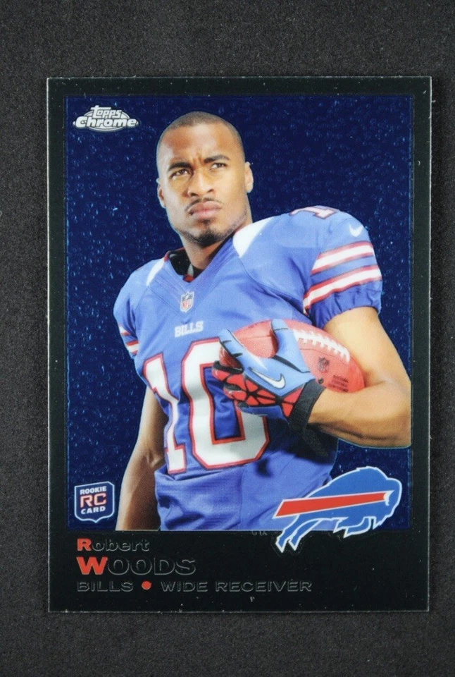 2013 TOPPS CHROME FOOTBALL Robert Woods 1969 Topps RC #13 Bills Rams Texans - Image 1 of 1