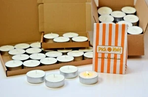 Soy Wax MAXI Tealights. 100% pure natural soy. Hand poured in Hampshire, UK - Picture 1 of 3