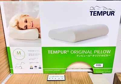 Tempur Original Pillow Gently Fits Head Neck 10cm M Antibacterial 121076 Japan - Image 1 of 4