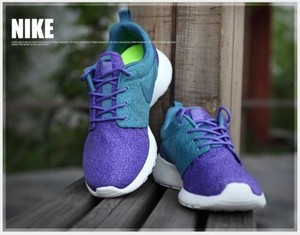 nike roshe run women blue