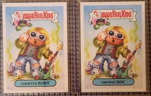 COURTED KURT & GRUNGE ROC 2019 GPK WE HATE THE 90s (Lot of 2 CARDS) COBAIN RARE 
