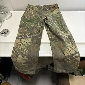 Vintage Duxbak USA Thinsulate Camo Hunting Pants Sz 36 Regular 36X31 Real Tree - Picture 1 of 8