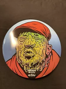 Biggie Horror Blob Rory McQueen Art Discraft Buzzz Disc Golf Get A Grip LMT 50 - Picture 1 of 5