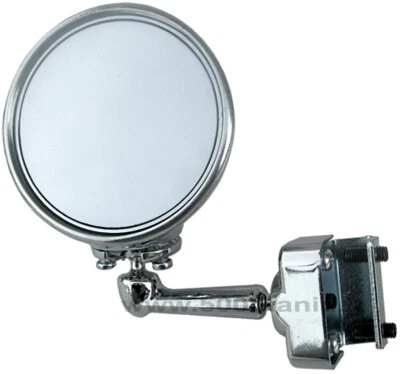 SPECCHIETTO RETROVISORE CROMATO - A CALICE - PER FIAT 500 F/L/R - Immagine 1 di 4