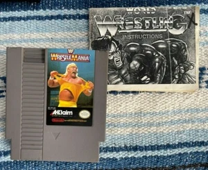 ✅ WWF WrestleMania (Nintendo Entertainment System, 1988) with manual - Picture 1 of 2