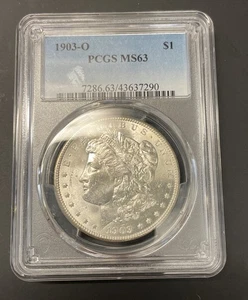 1903 O Morgan Dollar PCGS MS 63 - Bild 1 von 2