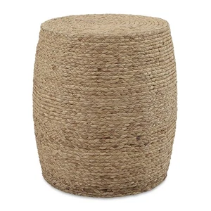 Resort - Accent Stool-18.5 Inches Tall and 16 Inches Wide-Natural Finish - Picture 1 of 7