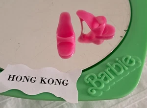 Anni '80 Sandali Mules fucsia Hong Kong Barbie Superstar Mattel - Foto 1 di 4