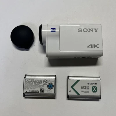 Sony FDR-X3000 4K Action Cam – w/ 2 Batteries, Lens Cover. Charger not included. - Image 1 of 4