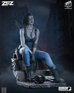 Jill Valentine 3D Resin Statue – Survival Horror Unpainted Model Kit 1/4-1/12 - Picture 1 of 12