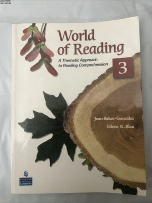 World of Reading 3: A Thematic Approach to Reading Comprehension by Baker-Gonza - Image 1 of 2