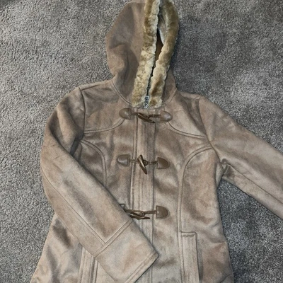 Chaqueta Esprit Vintage Tostada Imitación Gamuza 3/4 Longitud Nueva con Etiqueta Mediana  Foto 1 de 4