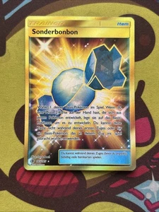 Pokemon DEUTSCH Rare Süßigkeiten 165/145 - SM Guardians Rising - Light Play - Secret - Bild 1 von 2