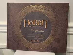 The Hobbit An Unexpected Journey Chronicles Art Design 2014 Excellent Condition - Picture 1 of 3
