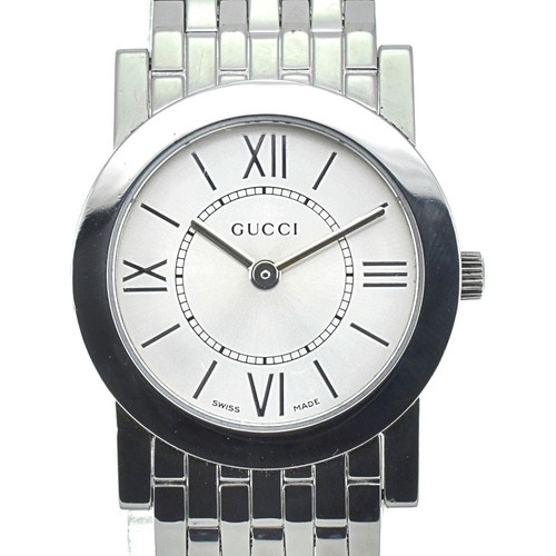 sconto orologio donna GUCCI 5200L.1 quadrante tondo quadrante argento R#138122