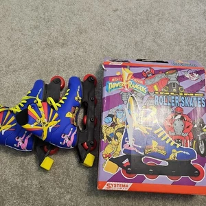 Mighty Morphin Power Rangers Inline Roller Skates  Size UK 4 Systema Sports 1994 - Picture 1 of 11