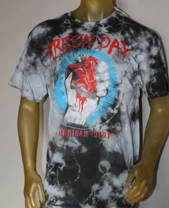 New Green Day American Idiot Tie Dyed Tee Shirt Mens Large - Picture 1 of 6