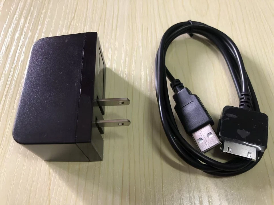 Cargador ADAPTADOR DE CORRIENTE USB de repuesto + Cable para Microsoft Zune Flash 4GB 8GB Foto 1 de 4
