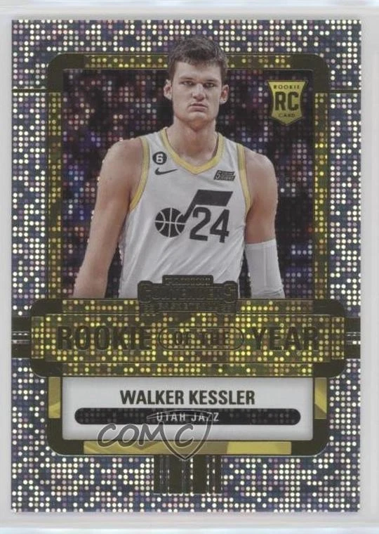 2022-23 Panini Contenders Rookie of the Year Contenders Walker Kessler #3 RC - Image 1 of 2