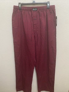Polo Ralph Lauren Herrenhose Large rot kariert Nachtwäsche Baumwolle $ 55 - Bild 1 von 9