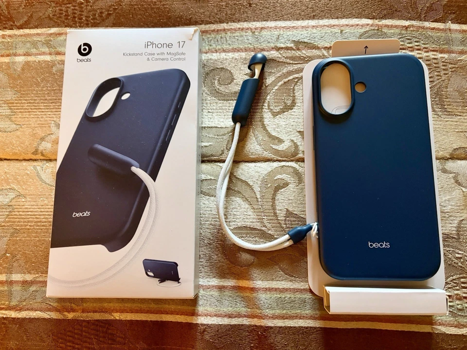 Beats Case for iPhone 17 w/ MagSafe & Camera Control - Bedrock Blue - Used Once - Image 1 of 3
