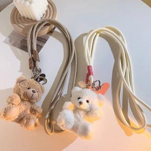 Women Fashion Phone Clip Lanyard Fuzzy Crossbody Rope Gifts - Photo 1 sur 10