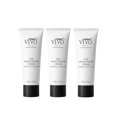 Vivo Per Lei Day Dead Sea Cream - Non-Greasy Moisturizer  - 3 Pack - Image 1 of 4