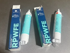 Lote 2 filtros de agua genuinos para refrigerador GE RPWFE con chip - Imagen 1 de 5