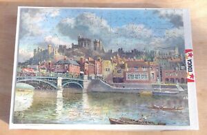 Victory Artistic Gold Box Windsor Castle & River 300 Piece Wooden Jigsaw Puzzle