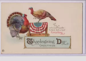Thanksgiving Frauenwahlrecht Postkarte - Türkei Suffragette - Stimmen für Frauen - Bild 1 von 2