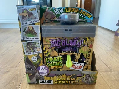 Crate Creatures Surprise Big Blowout Guano with Lockie Talkie 100+ Sounds NEW - Image 1 of 4