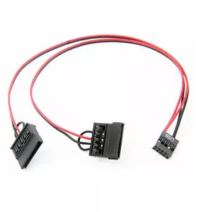 USB To SATA SSD Power Cable for ITX Motherboard USB 9-pin 2.5-inch SATA Notebook - Picture 1 of 7
